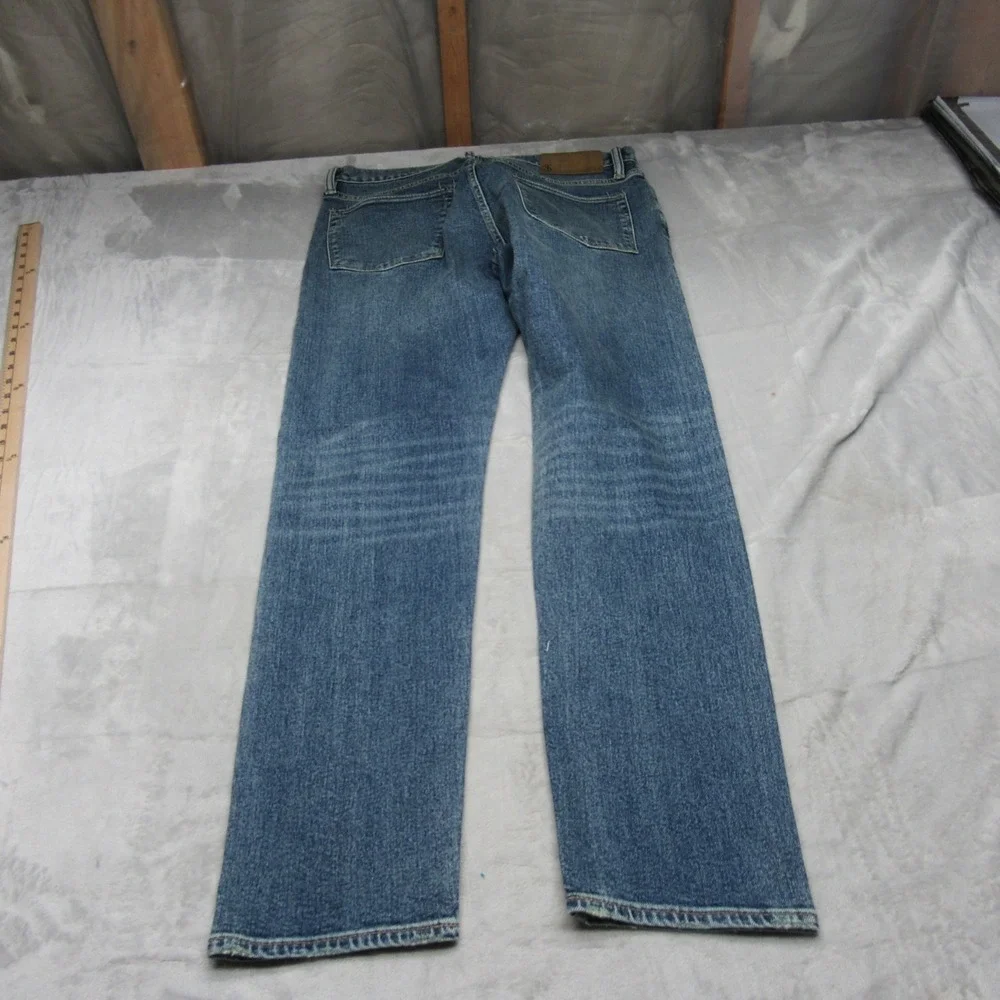 Todd Snyder Jeans Mens 32x29 Blue‎ Denim Stretch 5 Pocket Medium Wash Everyday